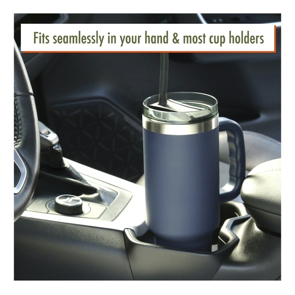 Oak Trails 40 oz. Stainless Steal Tumbler Hot or Cold W/Handle - Picture 9 of 10